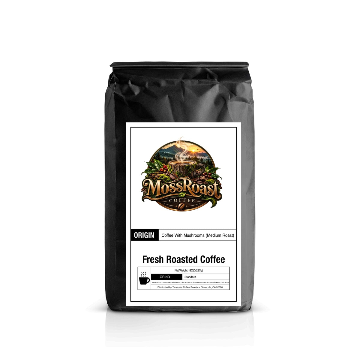 Coffee with Mushrooms Medium Roast